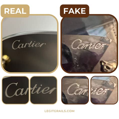 occhiali da sole cartier falsi|How to Tell if Cartier Glasses Are Real – LegitGrails.